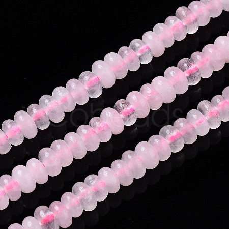 Natural Rose Quartz Beads Strands G-S366-122-1