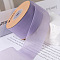 Polyester Ribbons, for Hair Bow Clips Accessories Making, Gift Packing, Medium Purple, 2 inch(50mm), about 10 Yards(9.14m)/Roll