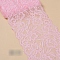 Lace Trim, Polyester Ribbon for Jewelry Making, Pink, 5-7/8 inch(150mm)