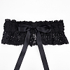 Polyester Bowknot Wide Elastic Corset Belts AJEW-WH0248-31B-3