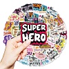 50Pcs Paper Self-Adhesive Picture Stickers AJEW-S036-14-3