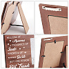 MDF Wood Photo Frames DIY-WH0231-061-4