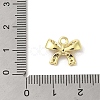 Rack Plating Brass Micro Pave Cubic Zirconia Pendants KK-C052-28G-02-3