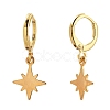 Brass Huggie Hoop Earrings Sets X-EJEW-JE04217-2