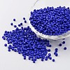 8/0 3mm Baking Paint Glass Seed Beads Loose Spacer Beads X-SEED-S002-K6-1