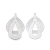 Non-Tarnish 304 Stainless Steel Pendants STAS-B038-03P-1