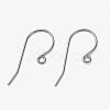 304 Stainless Steel Earring Hooks X-STAS-L253-004P-2