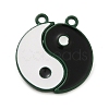 Spray Painted Alloy Enamel Magnetic Clasps PALLOY-Q461-07-1