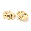 Halloween Themed Brass Pendants KK-L211-012G-01-2