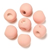 Rubberized Acrylic Beads OACR-G012-05F-1