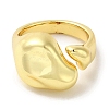 Rack Plating Brass Cuff Rings RJEW-H228-14G-2