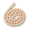 Eco-Friendly Glass Pearl Beads Strands HY-A008-8mm-RB092-2