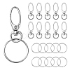 10Pcs Iron Swivel Snap Hooks Clasps IFIN-YW0003-39-1