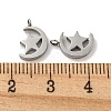 304 Stainless Steel Charms STAS-L022-214P-3