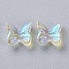 Transparent Glass Cabochons GGLA-M004-01-3