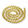 Transparent Glass Beads GLAA-Q066-14mm-C11-2