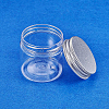 Transparent Plastic Bead Containers CON-BC0004-81-3