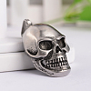 Retro 316 Surgical Stainless Steel Skull pendants X-STAS-E096-57AS-1