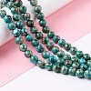 Assembled Natural Imperial Jasper & Synthetic Opal Beads Strands G-K317-A09-01-2