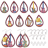 SUNNYCLUE DIY Musical Instrument Theme Earring Making Kit DIY-SC0023-19-1