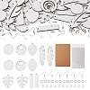 DIY Sublimation Blank Earring Making Kit DIY-SW0001-14-2