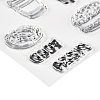 Silicone Clear Stamps DIY-A013-03-3