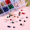 400Pcs 10 Style Natural & Synthetic Gemstone Beads Strands G-SZ0001-50-3