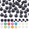 DICOSMETIC 80 Sets 10 Colors Plastic Doll Craft Eyes DIY-DC0002-38B-1