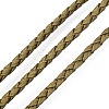 Braided PU Leather Cords WL-WH0005-002H-1