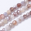 Natural Botswana Agate Beads Strands G-F568-194-4mm-1