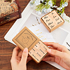 Wooden Stamps AJEW-BK0001-006-3