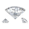 Brilliant Round Cut Moissanite Loose Stones Cabochons RGLA-F081-01J-1