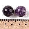 Natural Amethyst No Hole Sphere Beads G-K353-04D-03-3