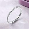 Rhodium Plated 925 Sterling Silver Finger Rings RJEW-FF0008-008P-16mm-3