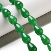 Natural Malaysia Jade Dyed Beads Strands G-B106-A09-02-2