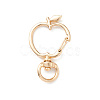 Apple Alloy Swivel Clasps X-FIND-L012-02KCG-2