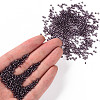 11/0 Grade A Transparent Glass Seed Beads X-SEED-Q007-F41-4