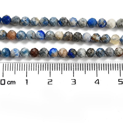 Natural Lapis Lazuli Beads Strands X-G-J400-D03-01A-1