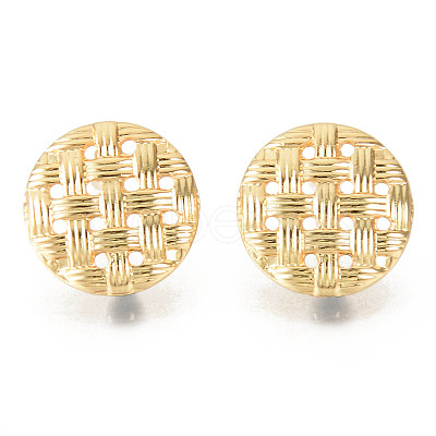 Alloy Stud Earring Findings PALLOY-R134-08-RS-1