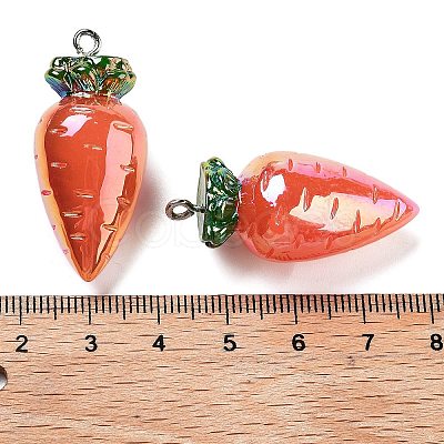 AB Color Resin Pendants RESI-C051-03A-P-1