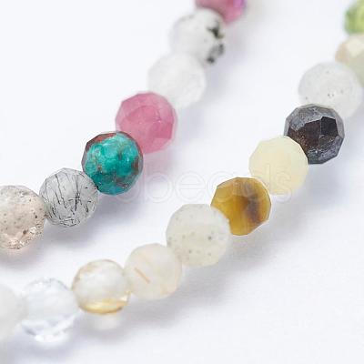 Natural Mixed Stone Beads Strands G-J369-04B-2mm-1