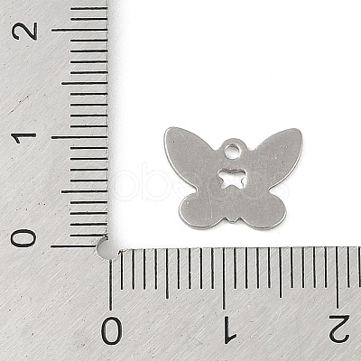 Non-Tarnish 201 Stainless Steel Charms STAS-C108-62P-1