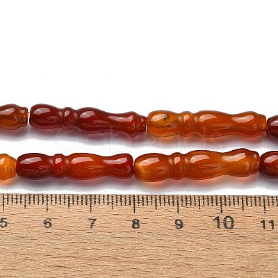 Natural Red Agate Beads Strands G-C135-A01-01-1