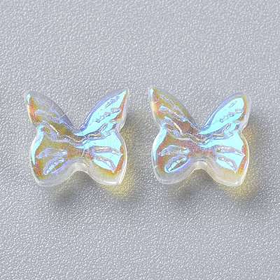 Transparent Glass Cabochons GGLA-M004-01-1