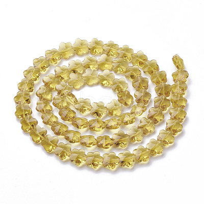 Transparent Glass Beads GLAA-Q066-14mm-C11-1