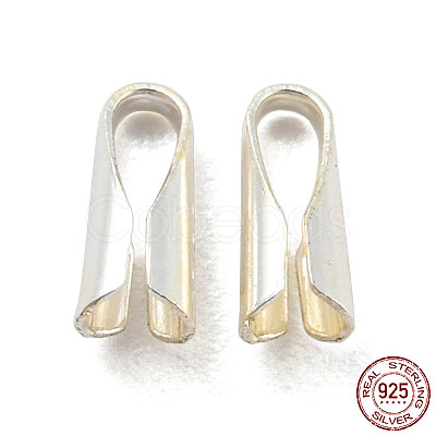 925 Sterling Silver Cord End STER-Q191-06B-S-1