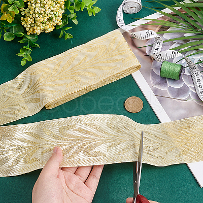 Ethnic Style Polyester Ribbon OCOR-WH0080-68-1