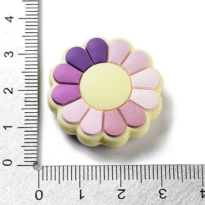 Flower Silicone Beads SIL-R014-01A-1