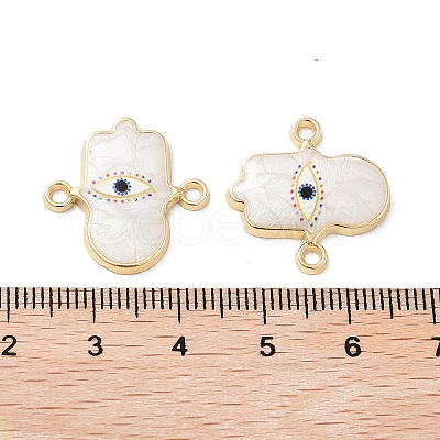 Rack Plating Alloy Enamel Connector Charms FIND-C050-12A-01G-1