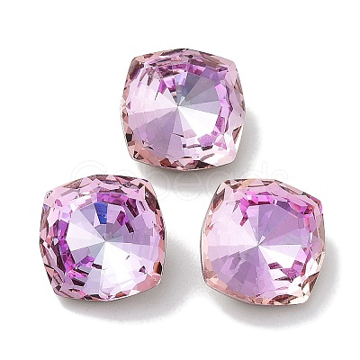 Glass Rhinestone Cabochons RGLA-G020-03A-D123-1